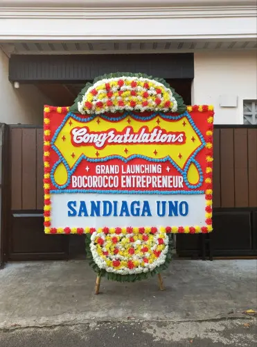 Papan Bunga Opening roa malaka